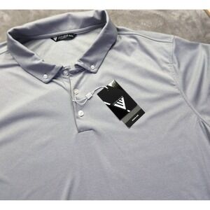 LevelWear Gray Polo Shirt Size 2XL NWT New Pebble Highline